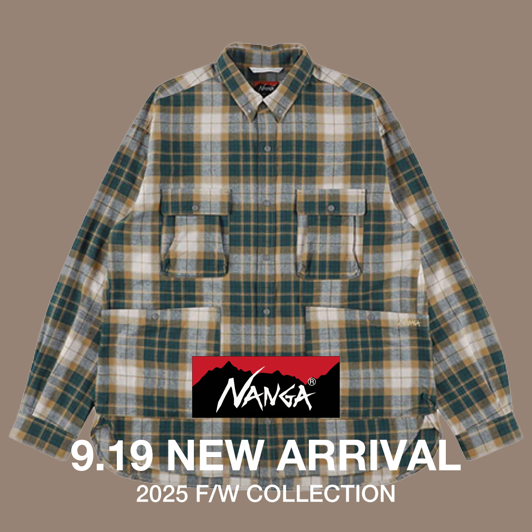 《NANGA-MENS》入荷情報。9/19