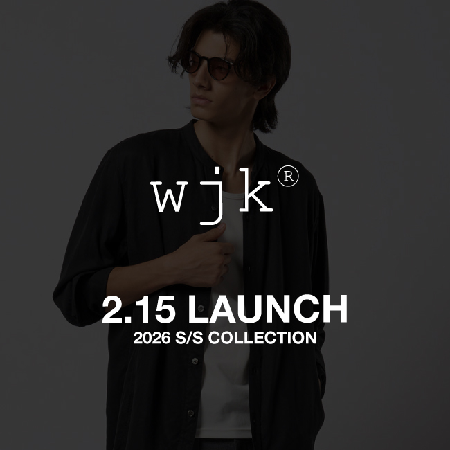 《wjk》入荷情報。2/15